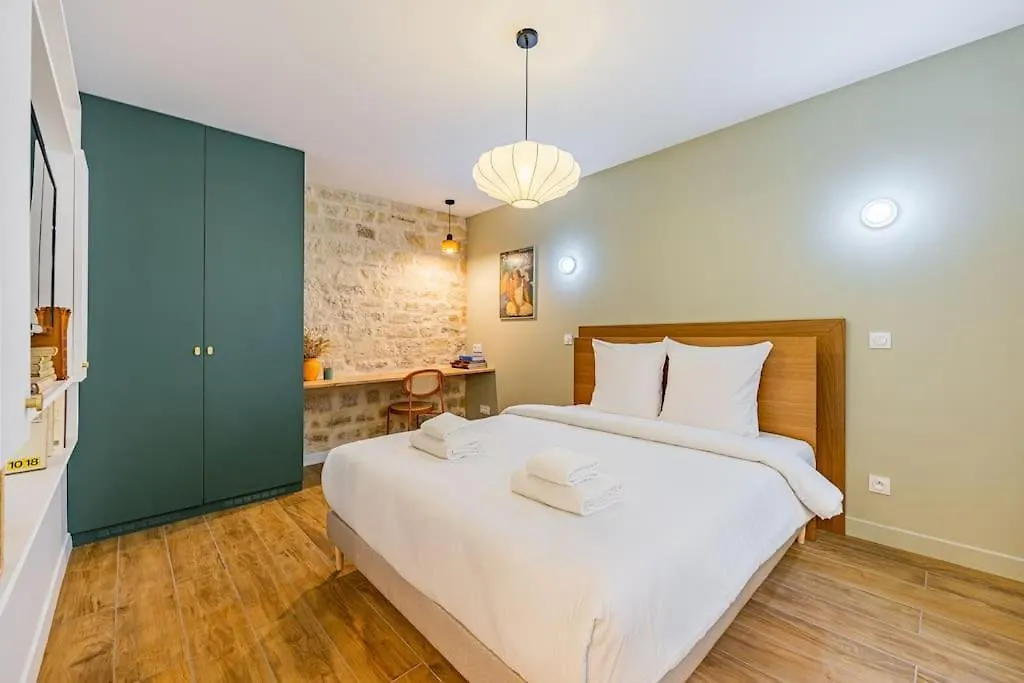 Lovely Flat-4 Pers-Sacre Coeur-Montmartre Paris 0*,
